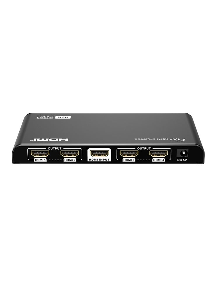 Lenkeng 1×4 HDMI Splitter 4K@60Hz HDR LKV314EDID-V3.0 - Image 1