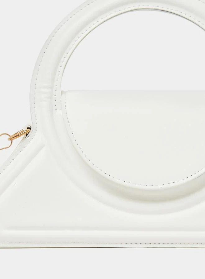 Styli Styli Asymmetric Handbag with Detachable Strap