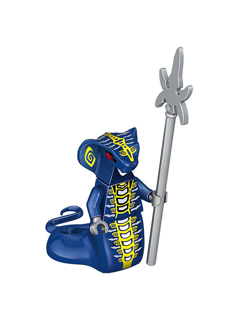 Ninja 8 Phantom Series Puzzle Assembling Ninja Building Blocks Minifigure Toys Boys Children Gift Bag Pack - Image 3