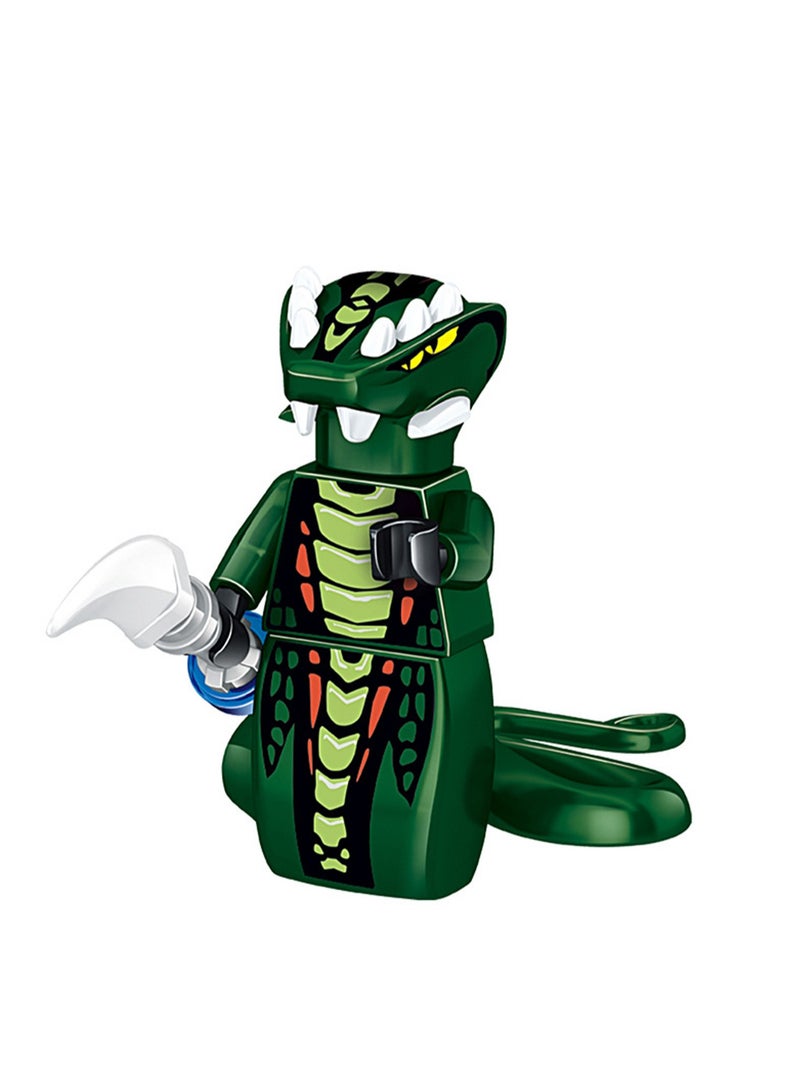 Ninja 8 Phantom Series Puzzle Assembling Ninja Building Blocks Minifigure Toys Boys Children Gift Bag Pack - Image 4