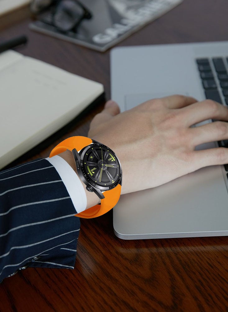 Perfii 3pcs Watchband Bundle Compatible with all Samsung, Huawei, Amazfit, Fitbit and Honor with 22mm band size - Image 5