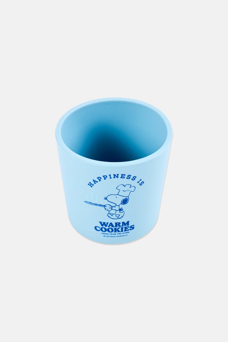 Peanuts Toddlers Boy Silicone Cup, Blue - Image 2