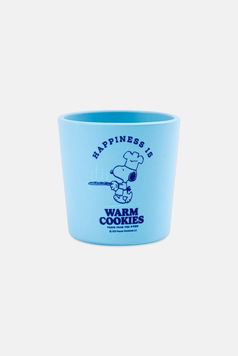 Peanuts Toddlers Boy Silicone Cup, Blue - Image 1
