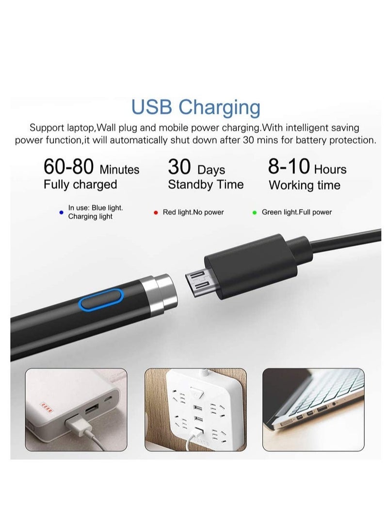 Gravity Active Stylus Compatible with iOS&Android Touch Screen, Digital Pen for iPad, Cellphone&Tablet, Stylus Pen for iPad, iPad Pro/Air/Mini, iPhone, - Image 4