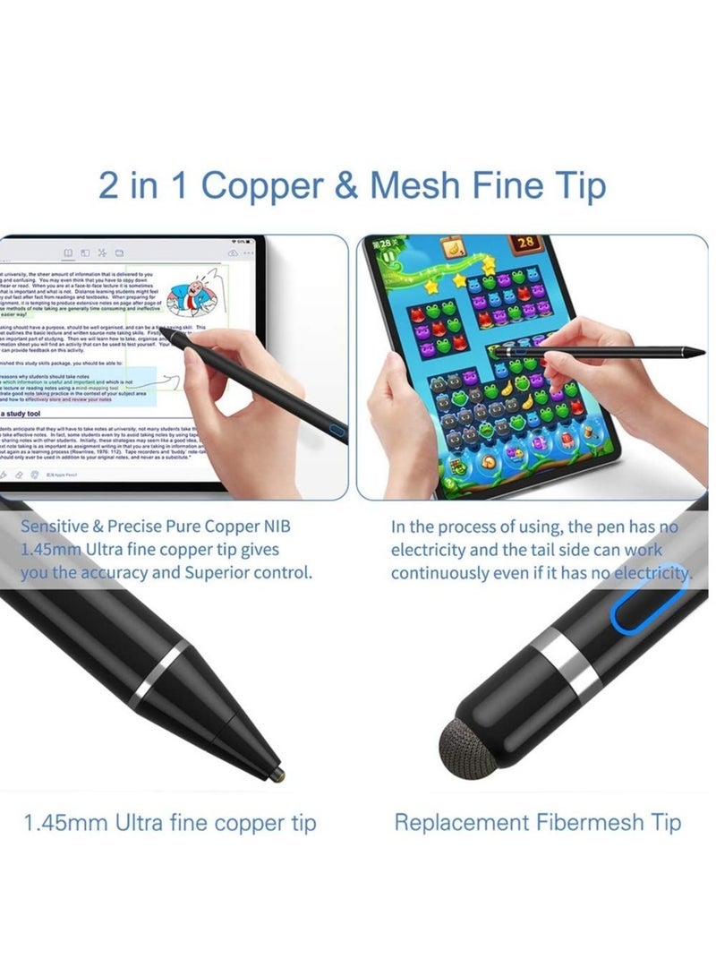Gravity Active Stylus Compatible with iOS&Android Touch Screen, Digital Pen for iPad, Cellphone&Tablet, Stylus Pen for iPad, iPad Pro/Air/Mini, iPhone, - Image 3