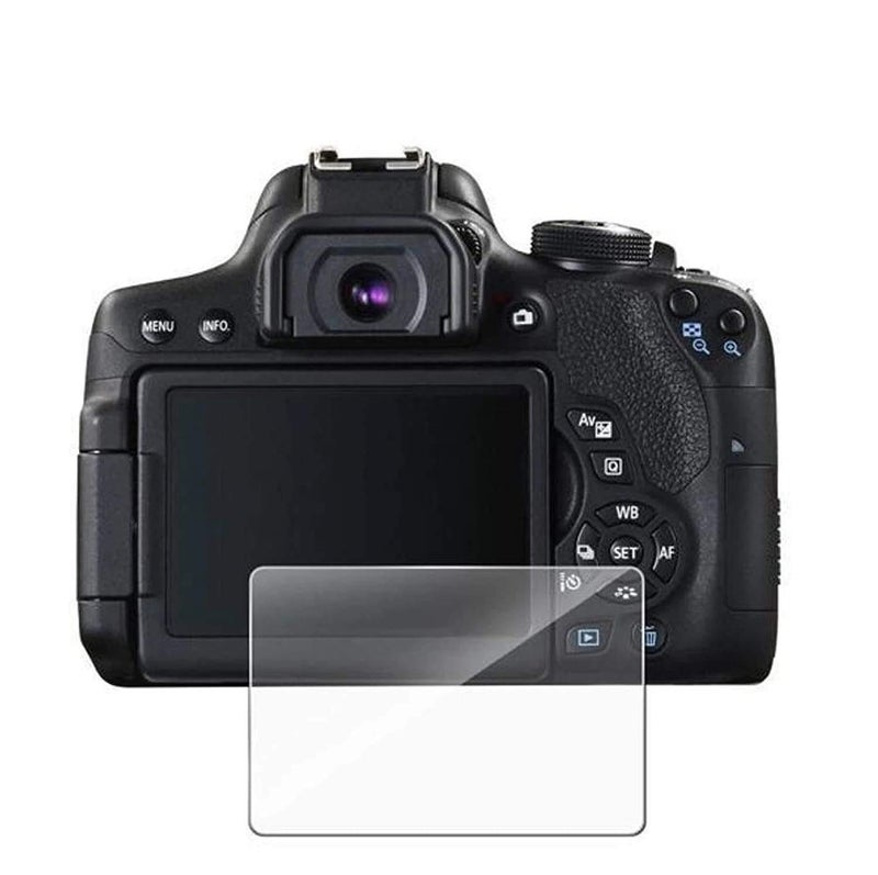 Action Pro 9H Nano Hammer Proof Screen Guard Protector Compatible With Canon EOS 750D 700D 760D 800D Digital DSLR Camera - Image 1