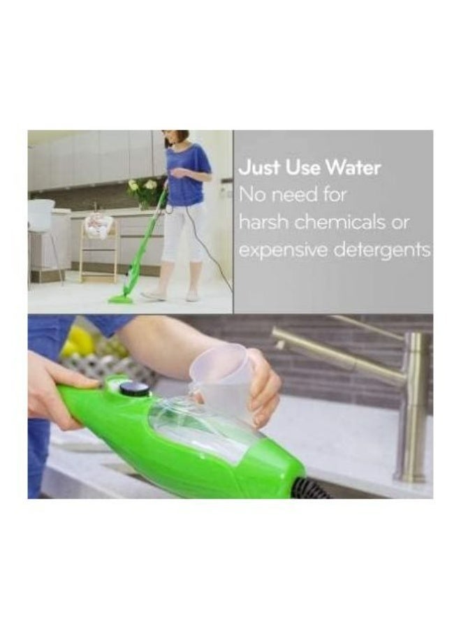 Rohs Steam Cleaner for Home Use , H2O Mop X5 Dualblast All-Purpose , green , 1300W - Image 3