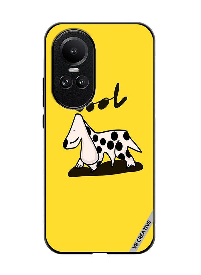 VR CREATIVE Protective Case Cover For Oppo Reno 10 Pro Cool Dog Design Multicolour - Image 1