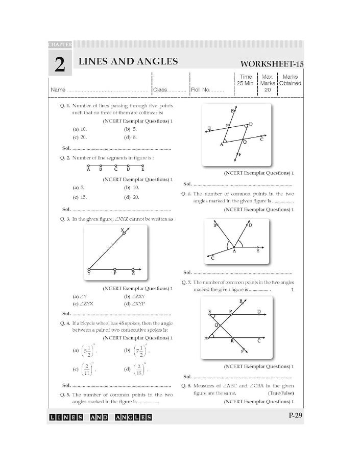 Oswaal NCERT & CBSE ONE FOR ALL WORKBOOK Mathematics (Ganita Prakash) Class-6