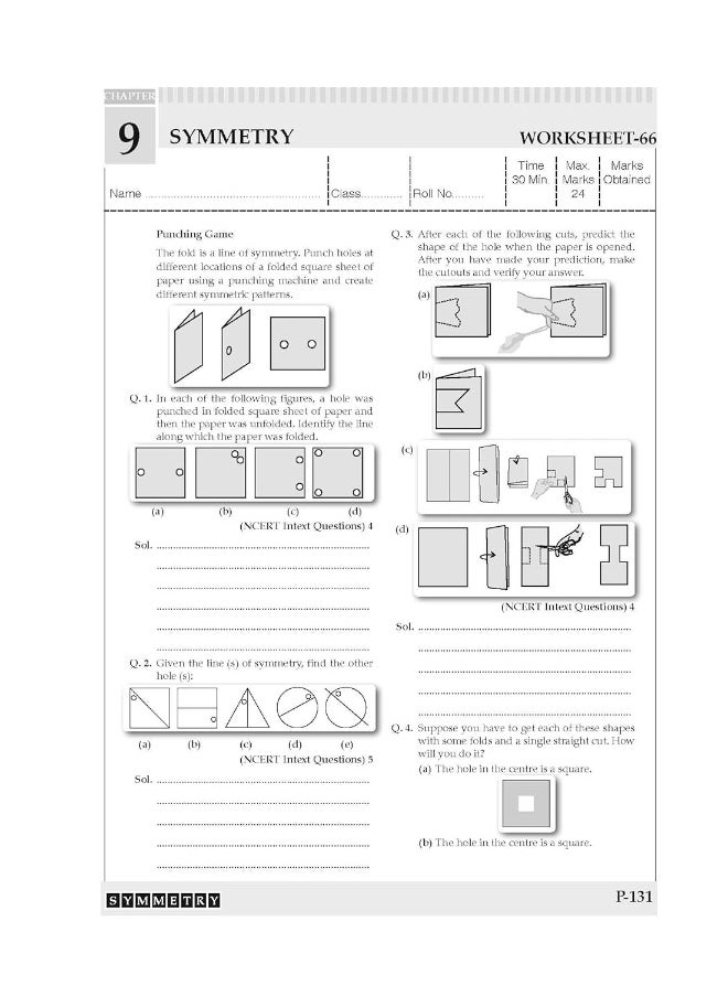 Oswaal NCERT & CBSE ONE FOR ALL WORKBOOK Mathematics (Ganita Prakash) Class-6