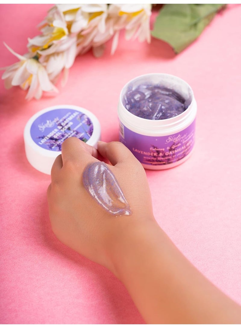 Skin Secrets Lavender & Oatmeal Gel Scrub with Lavender Oil| 100 ml| Paraben & Silicone Free - Image 4