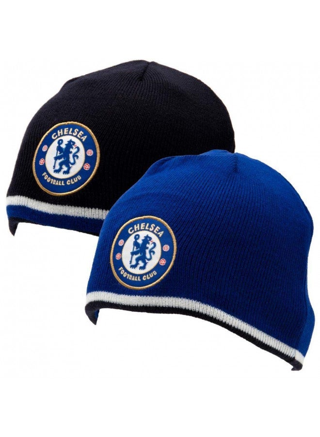 Chelsea Chelsea FC Reversible Knitted Hat  - Image 1
