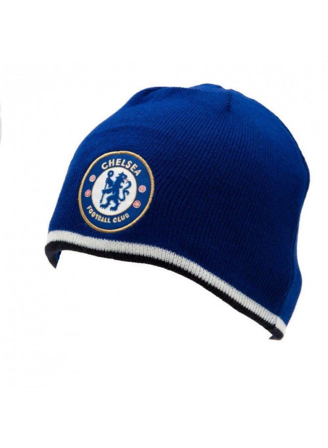 Chelsea Chelsea FC Reversible Knitted Hat  - Image 5