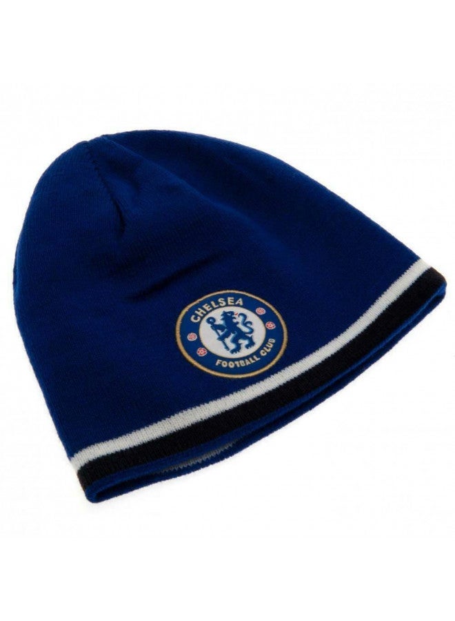 Chelsea Chelsea FC Reversible Knitted Hat  - Image 4