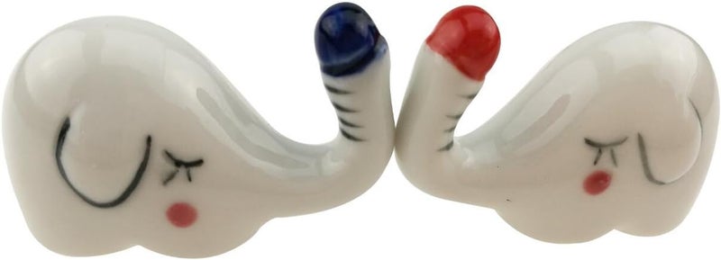 Winterworm Set of 15 Handmade Ceramic Animal Pattern Chopstick Rest Stand Panda Cat Elephant Rabbit For Knife Fork Spoon Chopstick Tableware Kids Toy Ornament Decoration - Image 2