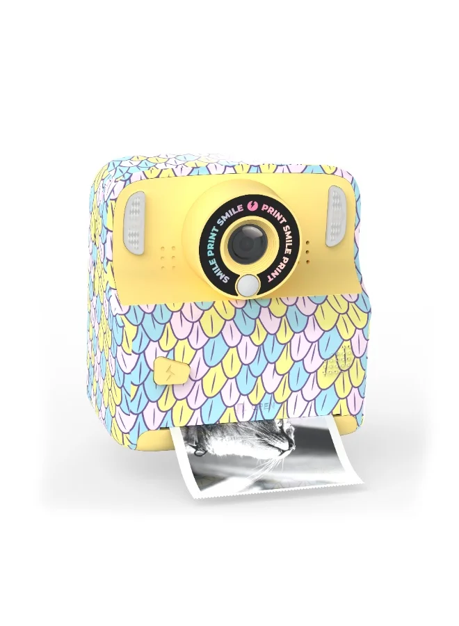 MOB Pixiprint Mermaid instant camera with easy-to-use design and creative photo printing for capturing memories anywhere