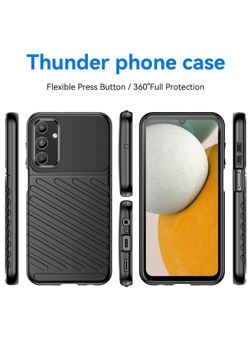 يوارب كينج غطاء حماية لهاتف سامسونج جالاكسي A15 4G اسود - Image 2