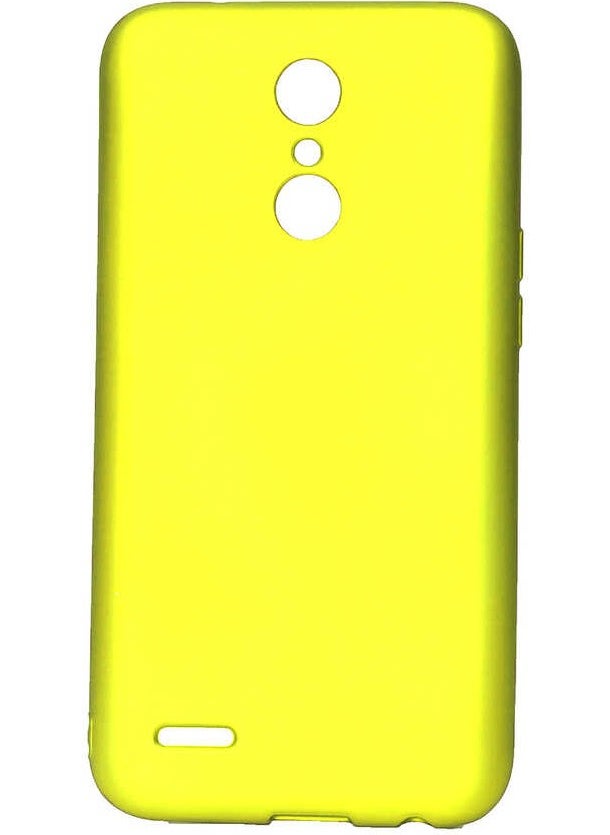 ZORE - LG K8 Case Premier Silicone Cover - Yellow - Image 1