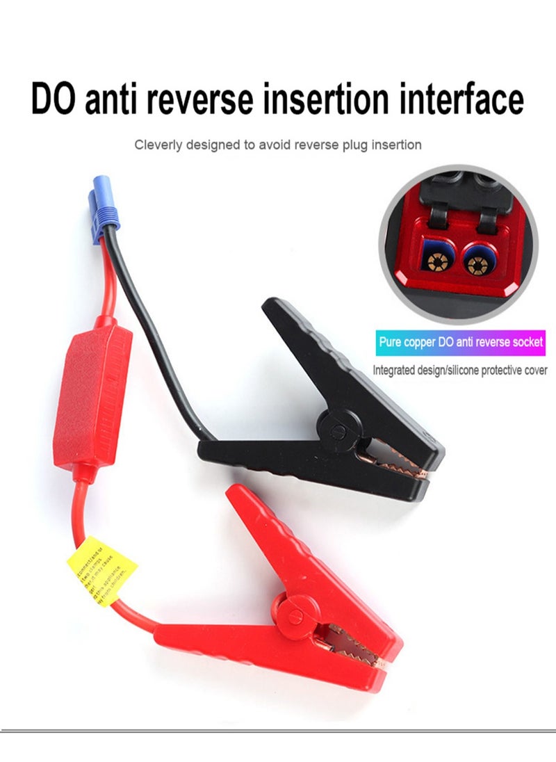 EzzySo - Car Jump Starter 28000mah Water-Resistant Jump Starter Battery Pack, Battery Jumper Starter Portable 200W,12V/1A, LED Light - Image 1
