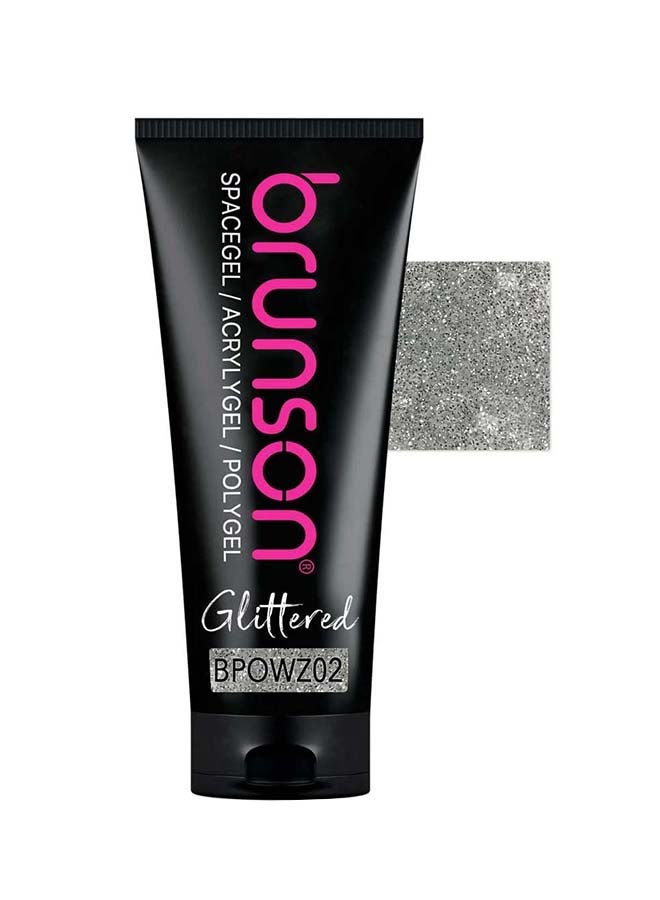 brunson Polygel 60g offers salon-quality nails in 1 Sec, Poly nail gel with shimmer long-lasting acrylic nails. Soak off with UV/LED hard gel for nail extension, builder gel for fake nails, manicure nail art - Image 1