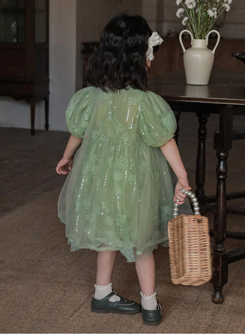 Yoehyaul Lace Overlay Dress