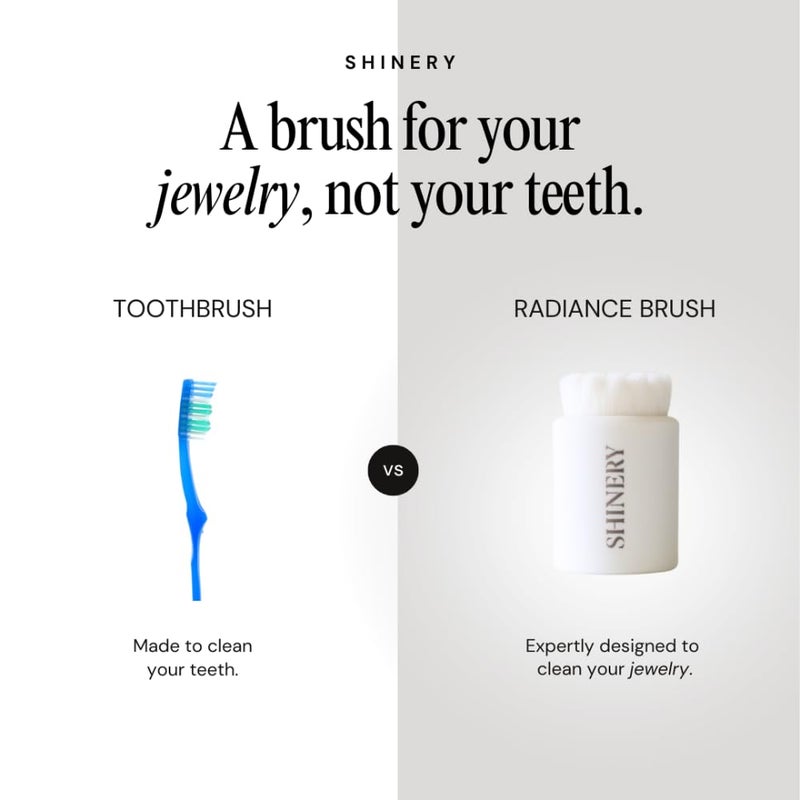 Shinery Radiance Brush - Jewelry Cleaning Brush & Watch Cleaning Brush, Professional Precision Tool for Fine Jewelry & Luxury Watches - Image 2
