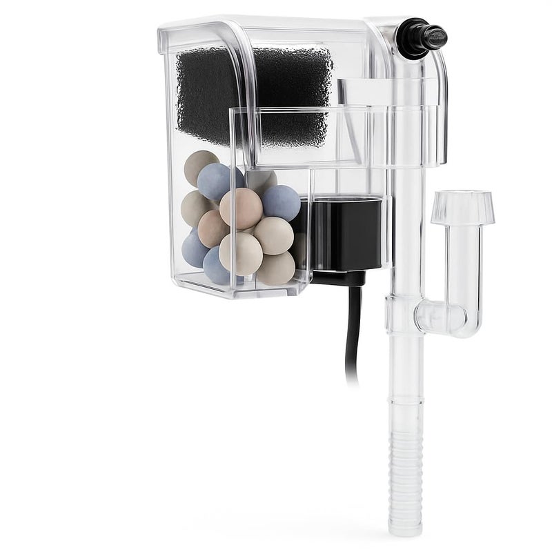 VAYINATO ® BLH-302 | 5W | 300L/ساعة | مناسب لخزان يصل إلى 2 قدم فلتر أكواريوم شفاف مع فلتر معلق مع جهاز سحب السطح | تحكم في تدفق قابل للتعديل | عالي الكفاءة، موفر للطاقة - Image 1