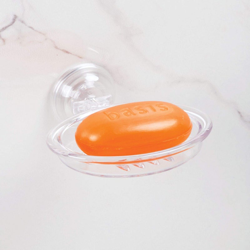 إنترديزاين InterDesign Power Lock Sant Soap حامل صافٍ - Image 2