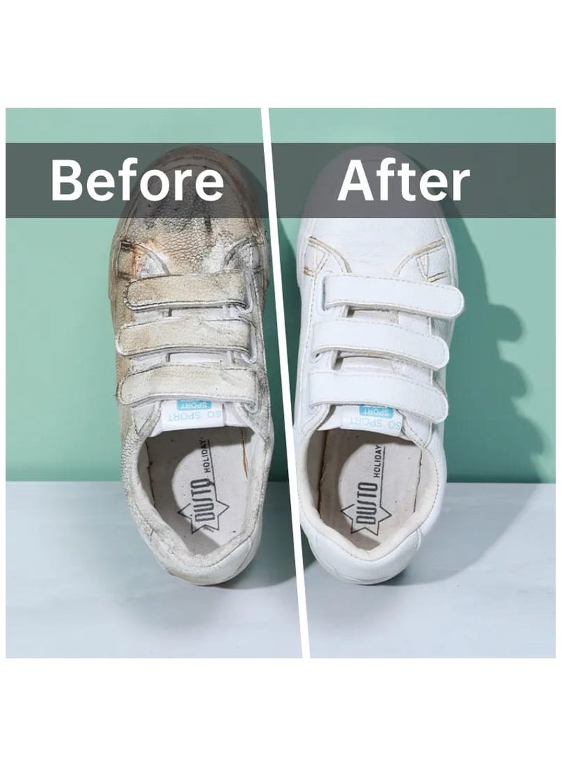 Natural Sneaker & Shoe Cleaner Wipes - 1 Packs of 80 - Portable Sneakers Cleaner Shoe Wipes Quickly Remove Dirt & Stains - These Disposable Shoe Cleaning Wipes Can Be Used On Most