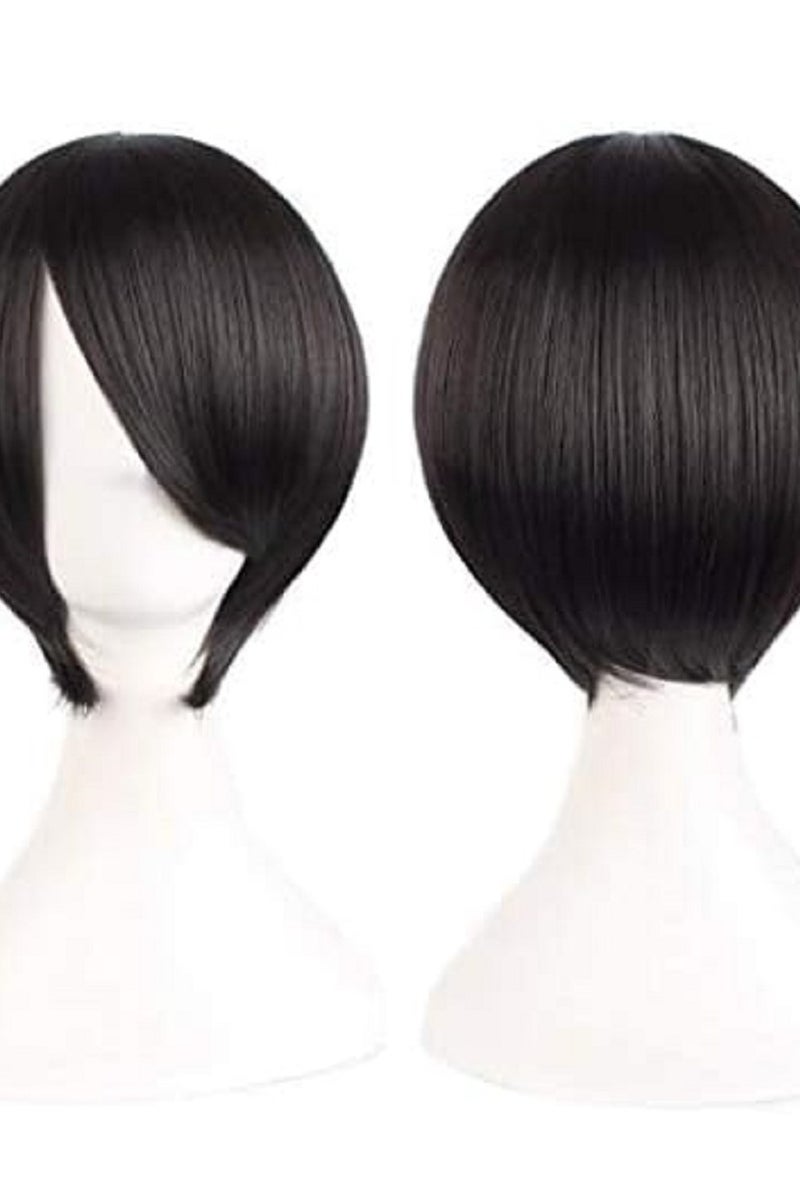 اي سي اي اف شعر مستعار قصير للنساء من ECIF، أسود - Image 2