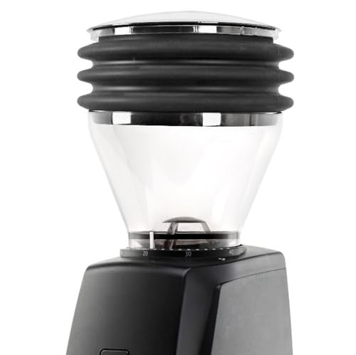 CAFEMASY Silicone Coffee Hopper Bellow Compatible for Baratza Encore ESP Pro Fellow Opus Delonghi Coffee Grinder Silicone Retention Bellow with Lid Coffee Grinder Cleaning Tools Air Blaster Pump Tool - Image 1