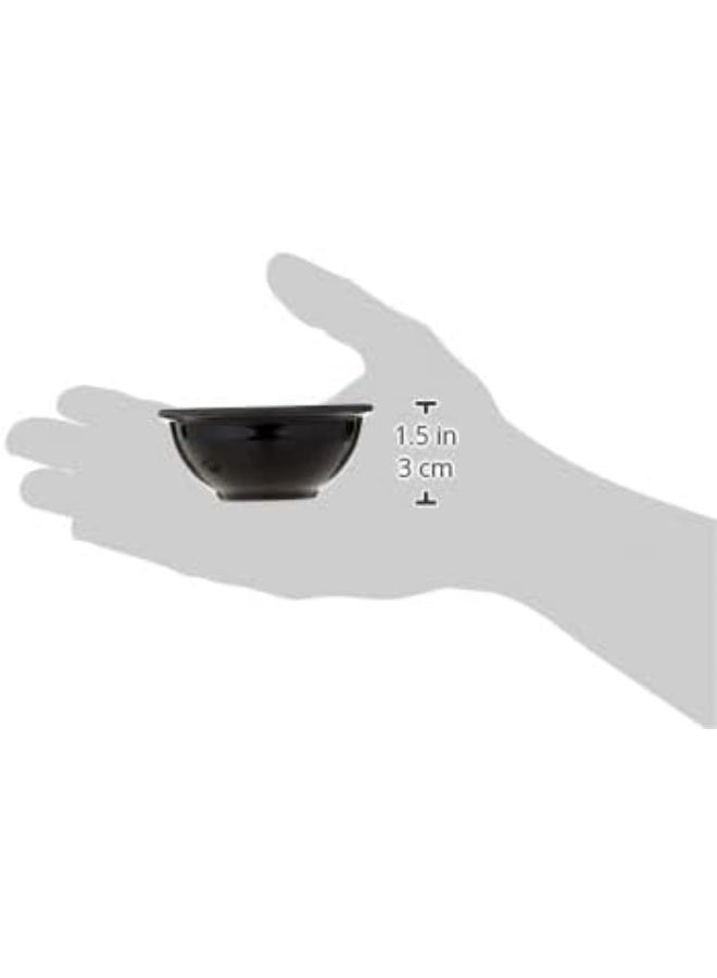 Servewell طبق سيرفويل ميلامين هوريكا الأسود الدائري 8.5 سم - Image 4