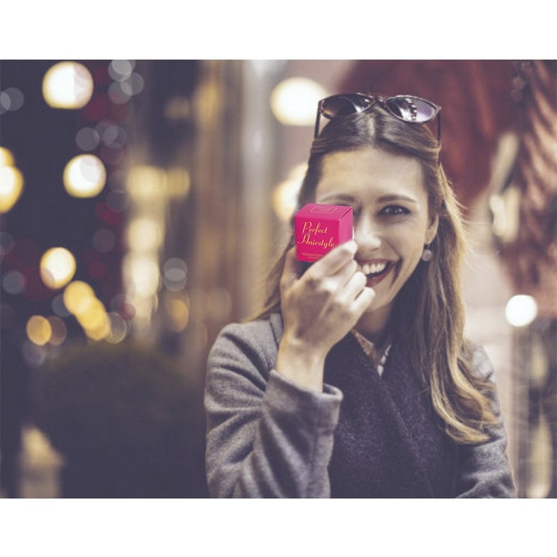 VANOW Ponytail Holders, Ponytail Volume Enhancer, Crystal Transparent Filled Hair Accessory, Fashion Hair Bun Maker, Magic Hair Styling Tool for Women Girls - Image 4