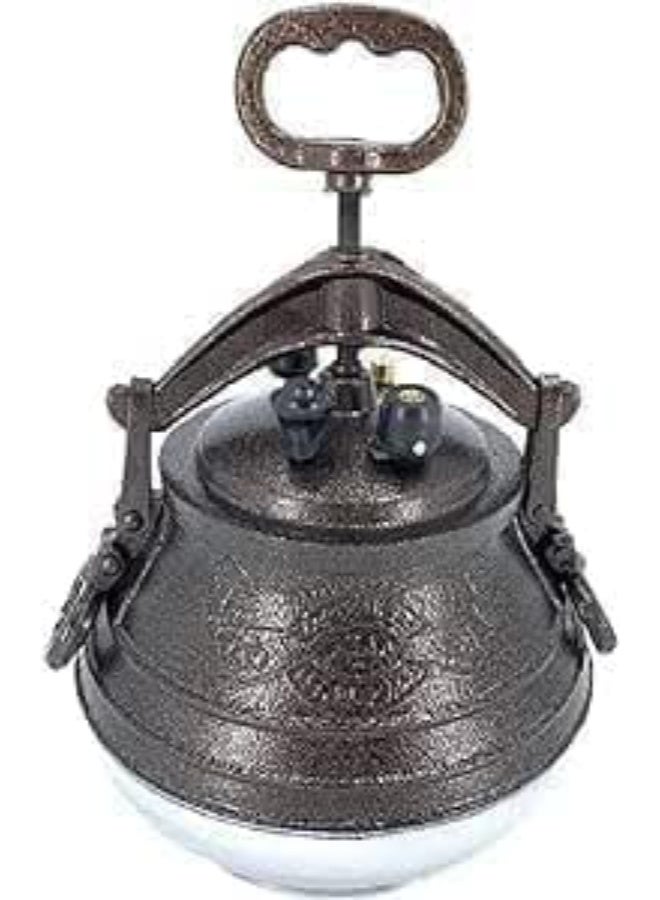 Afghan Pressure Cooker 20 Liter Original Heavy Duty Aluminum Cooking Pot for Rice Meat and Large Family Use - Image 2