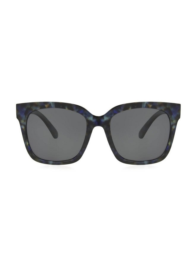 Foster Grant Womens Addison Polarized For Digital Sunglasses Sunglasses Blue Multi Tortoise 53Mm Us  - Image 2