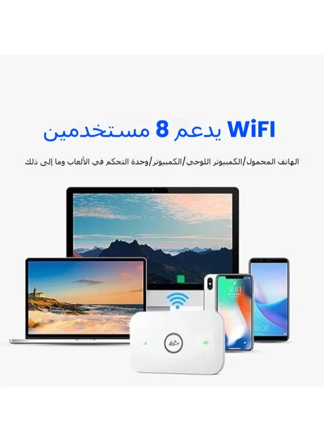 general 4G Router Wireless Wifi Portable Travel USB Powered WiFi Modem with SIM Card Slot for Up to 8 Devices to Share - Image 3