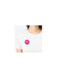 PRINTSHOP4ME Pink BreastCancer Awareness Button Badges - Pinback Buttons, Brooch Lapel Pins - Round Button Pins for Fundraising Events - Ideal for October BreastCancer Awareness Month  - Image 2