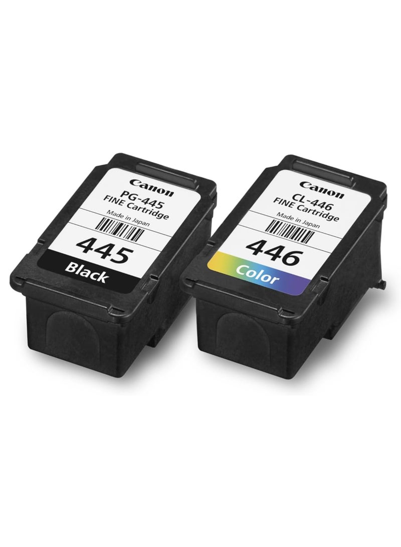 كانون Pg445 and Cl446 Combo Pack For Ip2840/Mg2440/Mg2540/Mg2940 Printers Black/Cyan, Magenta, Yellow - Image 2
