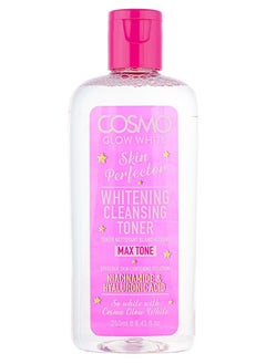 Cosmo Glow White Skin Perfector Whitening Cleansing Toner 250ml | Effective Skin Lightening Solution | Protects Skin Against Signs of Aging | For Unisex - pzsku/ZFE2DCCD39DE60ABFF170Z/45/_/1684389458/9806cb80-6dc7-4dfd-8bfb-6f3a0ffa9204