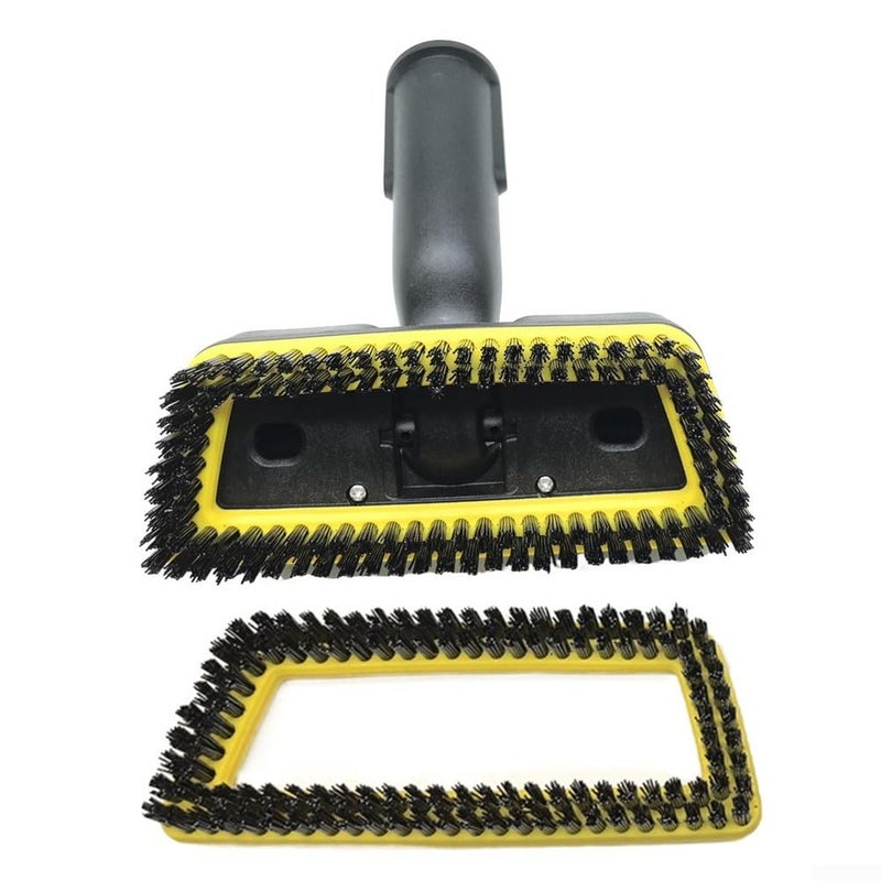 Detachable Nylon Bristle Steam Cleaning Brush Head for SC1 CTK1020 Models Black - Image 2