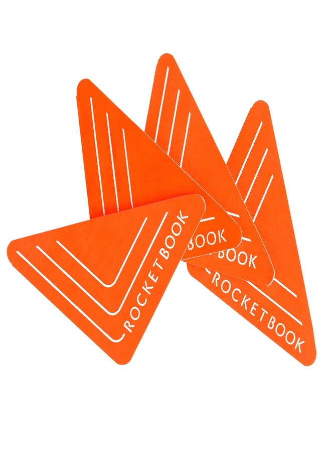 Rocketbook Beacons, Reusable Whiteboard Cloud System, Digitizer Stickers, Upload Your Whiteboard Notes to The Cloud, 4 Beacons, (Pack of 1) - Image 1