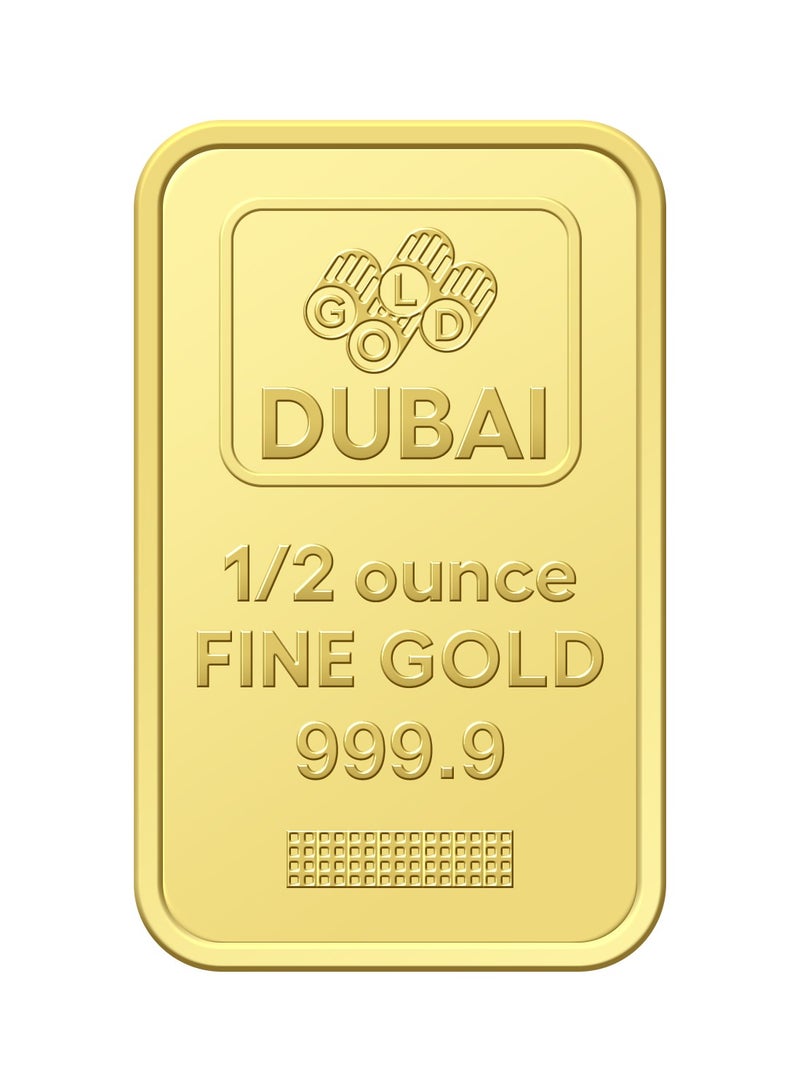 أف كيه جوليريز دبي 0.5 أونصة من الذهب الخالص 999.9 عيار 24 قيراط - 0.5 أونصة - Image 3