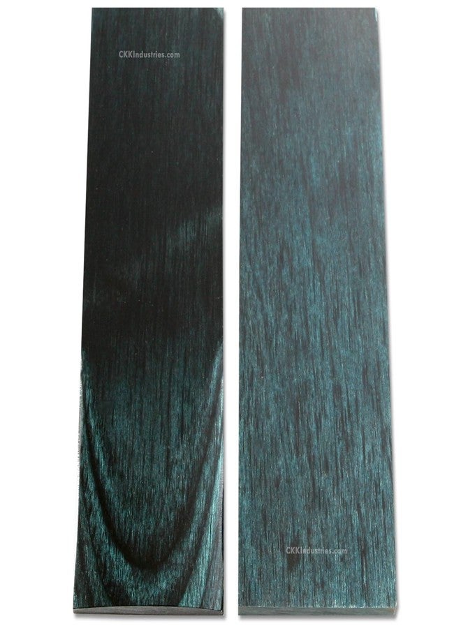 EZSMITH Dymalux Handle Scale Set - (Layered) - (Indigo) - (Indigo/Black) - (5.0 x 1.5 x 0.250) - Custom Handle Material - Image 2