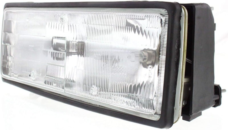 Garage-Pro Driver and Passenger Side Headlight for Chevrolet Caprice 1987-1990 Halogen with Bulbs - Image 4