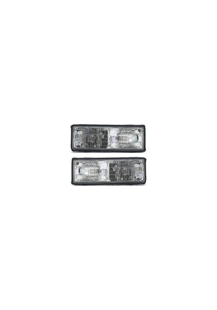 Garage-Pro Driver and Passenger Side Headlight for Chevrolet Caprice 1987-1990 Halogen with Bulbs - Image 1