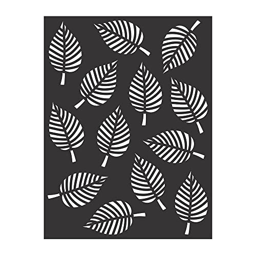 itsy-bitsy Little Birdie- Stencil Leaf | 7.3 x 9.7 Inch - Image 1