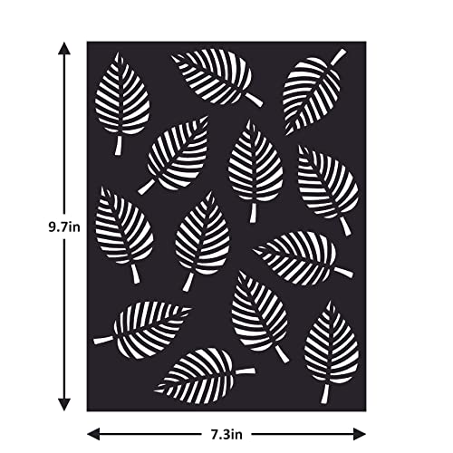 itsy-bitsy Little Birdie- Stencil Leaf | 7.3 x 9.7 Inch - Image 2