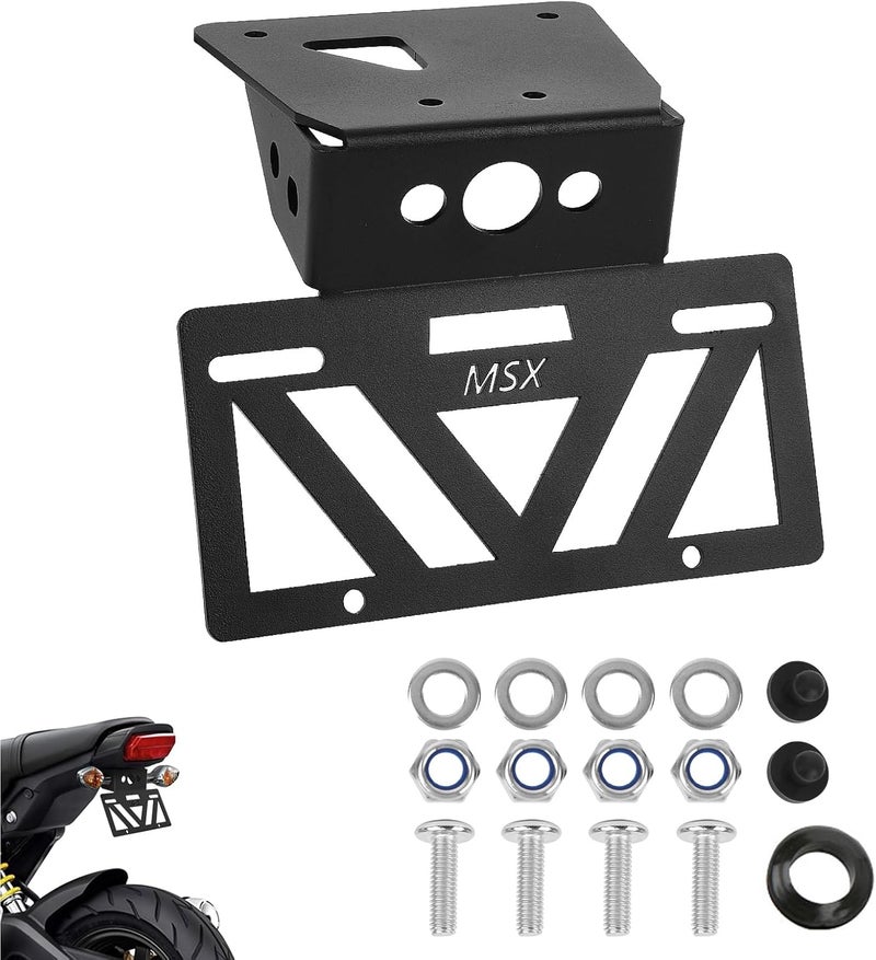 INKUDRI Grom Fender Eliminator License Plate Bracket for 2022-2023 MSX125 - Image 1