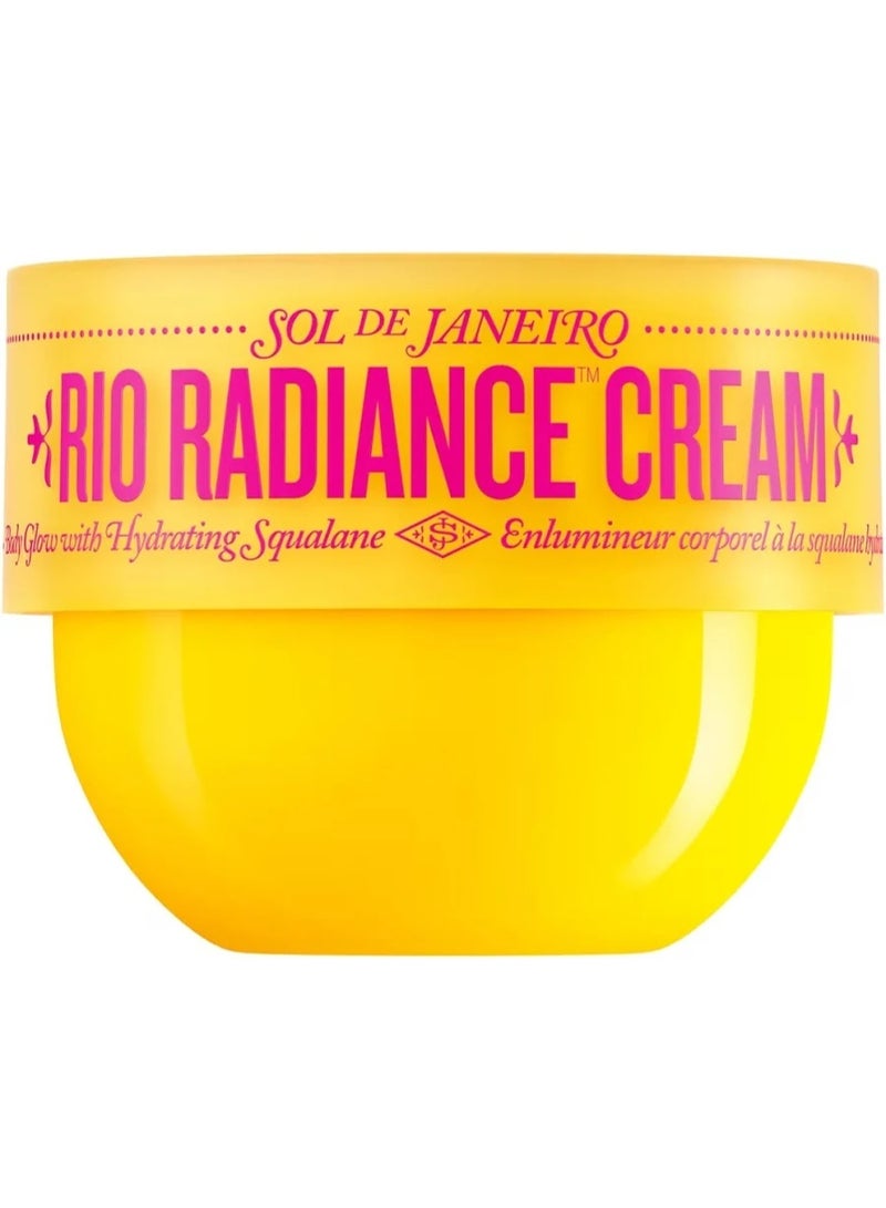 Sol de Janeiro Rio Radiance Body Cream 240ml – Hydrating Glow Body Moisturizer with Tropical Fragrance - Image 1