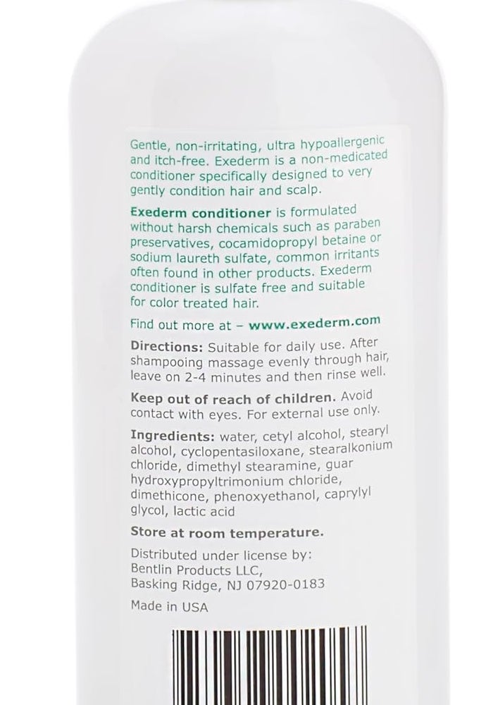 Exederm Eczema Care Daily Conditioner - Ultra Hypoallergenic for Sensitive Skin & Scalp, 8 fl oz - Image 4